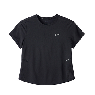 Nike耐克女子夏季速干网眼透气运动休闲轻薄短袖T恤IF1681-010