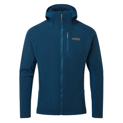 RAB睿坡保暖速干男士连帽抓绒衣