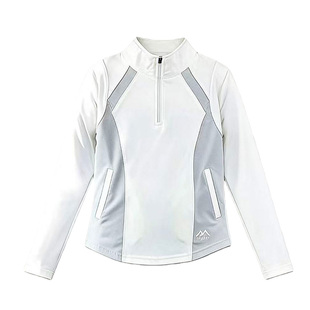 女童速干衣运动长袖T恤2026春夏季中大儿童户外跑步训练羽毛球服