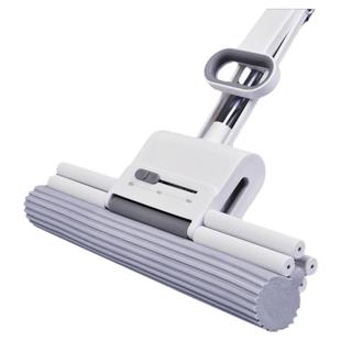 大卫官方海绵拖把大号m12吸水拖布家用滚轮双排挤水免手洗一拖净