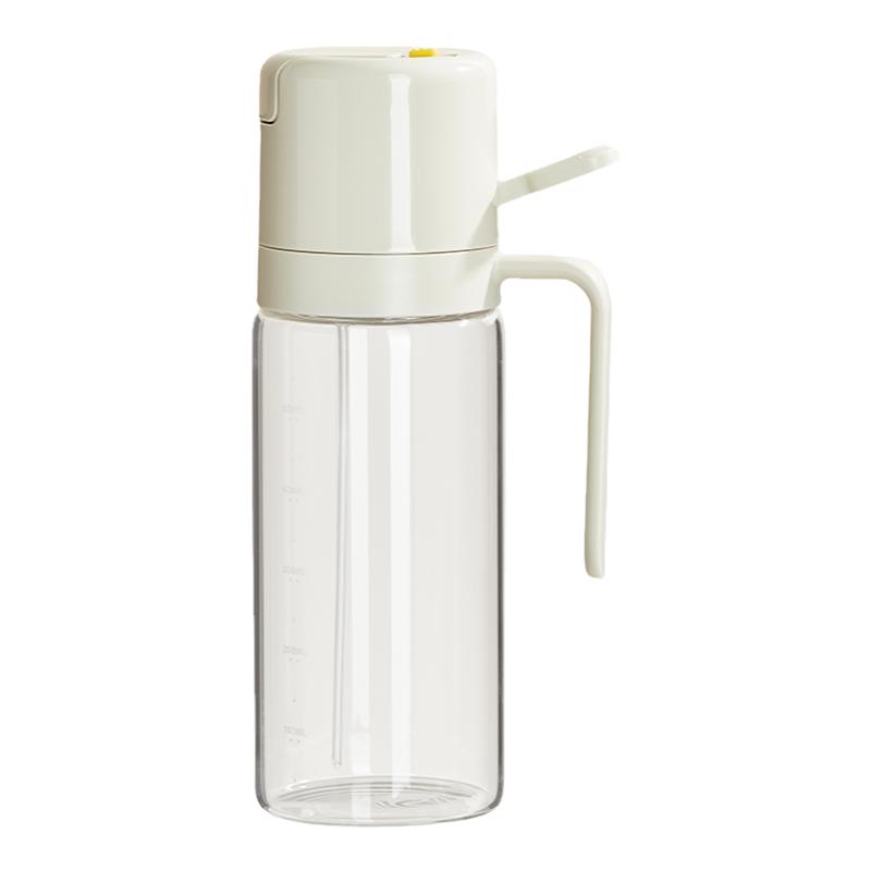 日本油壶喷倒两用喷油壶厨房家用油瓶不挂油的雾化玻璃油罐二合一