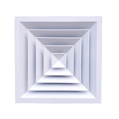 方形散流器吊顶中央空调出风口