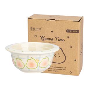 摩登主妇芭乐釉下彩餐具饭碗家用2026新款餐盘子特别漂亮的酸奶碗