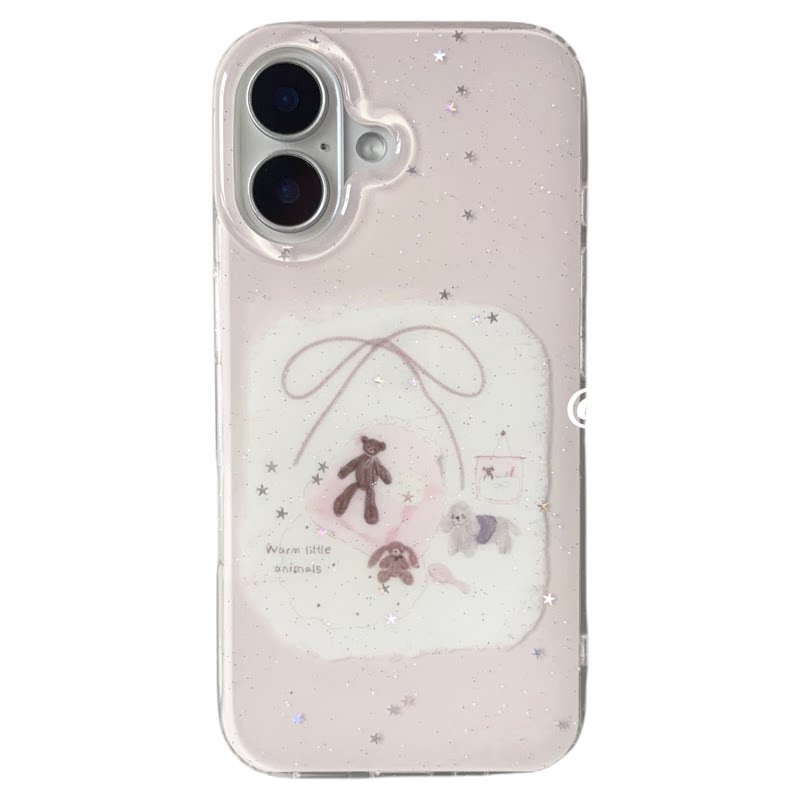 Pipipig粉色沙发玩偶ins韩风网红同款适用于苹果17ProMax手机壳iPhone16可爱卡通15Pro新款少女心