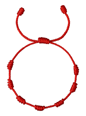 【杭州灵隐官方】幸运七结手绳