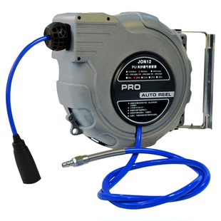 正品JON强生气鼓水鼓电鼓PU夹纱管气管卷轴自动卷管器 汽车精洗店