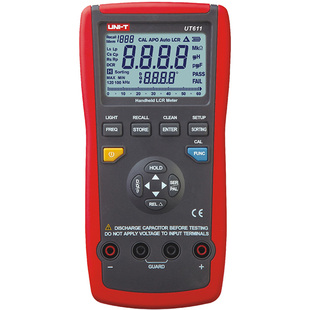 优利德UT611手持式数字电桥表LCR电桥测试仪数显电感电容电阻表