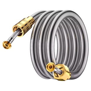 304不锈钢花洒软管淋浴雨喷头连接管通用热水器出水管子配件防爆