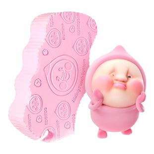 【屁桃联名款】momoup搓澡海绵宝宝搓泥神器儿童大人下浴擦搓澡巾