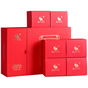 2025新茶现货 乾红早春宜兴5800浓香雨前红茶叶人情年货礼盒240g