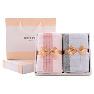 实用结婚伴手礼毛巾礼盒套装送客户结婚寿宴回礼公司福利定制logo