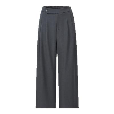 GCRUES休闲西装裤女直筒垂感