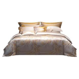 MINE/寐真丝四件套高档床单被套春夏套件轻奢高级感床上用品 惊鸿