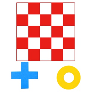 急速三子棋极速五子棋井字棋团建拓展游戏道具户外趣味运动会器材