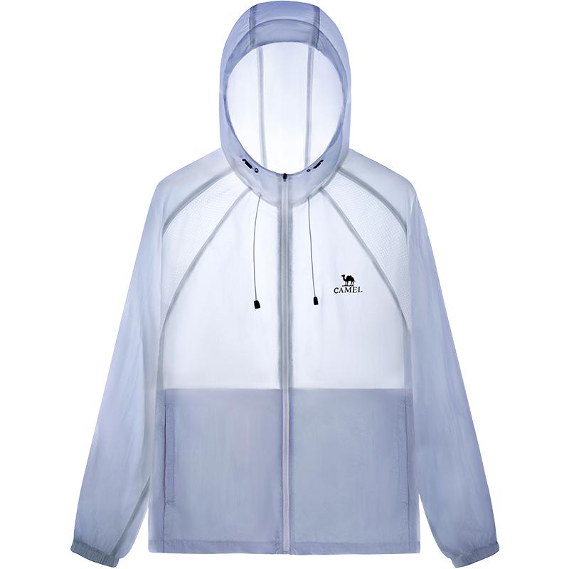 骆驼冰川防晒衣男2025新款夏季凉感防紫外线男士皮肤衣钓鱼防晒服