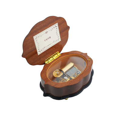 韵升雷曼士Y30MS4-A木盒贴皮八音盒音乐盒创意生日礼物摆件团购