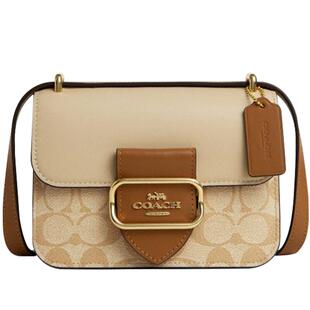 【正品保证】COACH/蔻驰 女士小方包单肩斜挎腋下包2026新款正品
