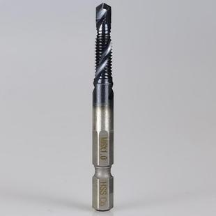 速钻含钴复合丝锥钻孔攻丝一体六角柄机用丝攻M3 M10