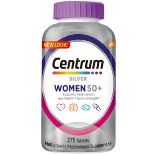 海外善存银片五十岁以上50+中老年女士复合维生素美国进口强自护