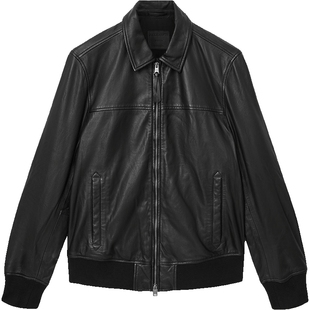 ALLSAINTS男士泽西风皮衣Rashford夹克外套2025冬新款M024LD