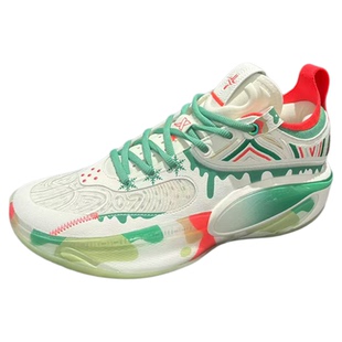 特步男鞋林书豪6代篮球鞋2025冬季新款男运动鞋实战975419120001