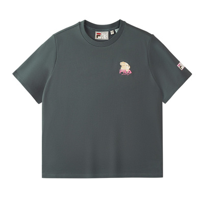 FILA FUSION潦草小狗联名短袖T