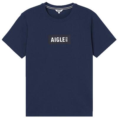 艾高男士AIGLE吸湿排汗短袖T恤
