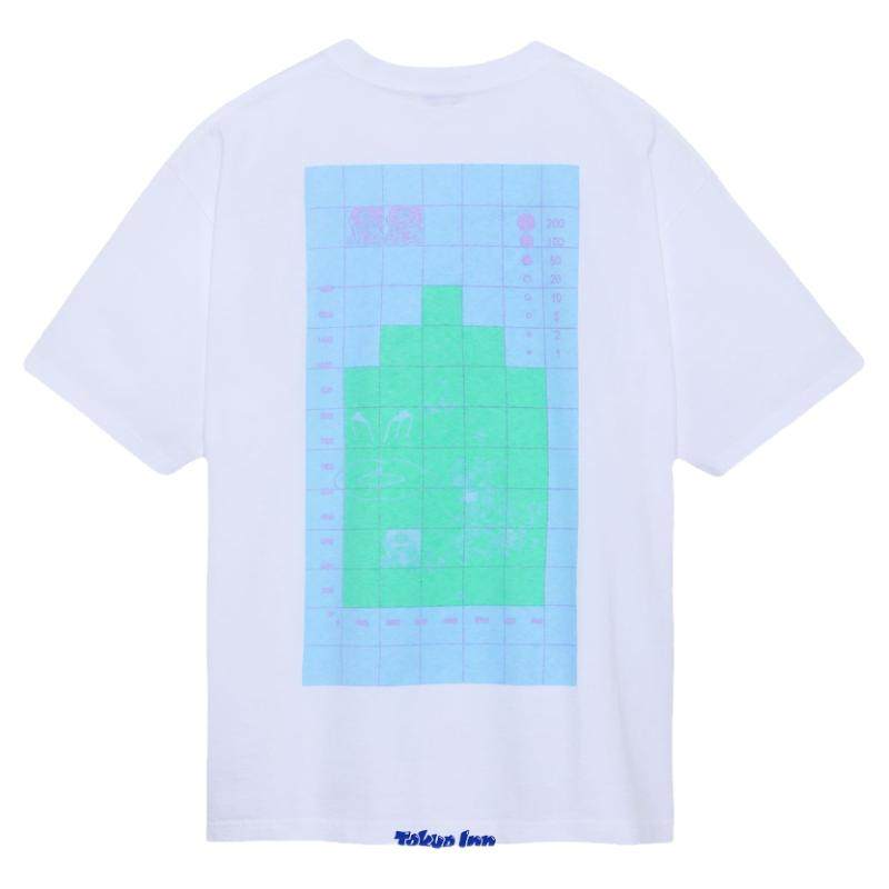 【现货】CE/CAVEMPT 21AW SQUARES ZIGGURA T人像印花短袖T恤