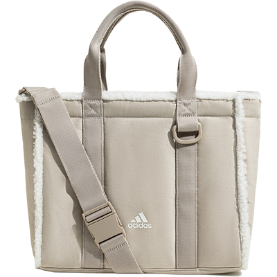 Adidas/阿迪达斯正品时尚毛绒男女休闲大容量手提包IX7963