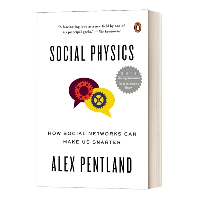 英文原版 Social Physics 智慧社会 大数据与社会物理学 Alex Pentland 英文版 进口英语原版书籍