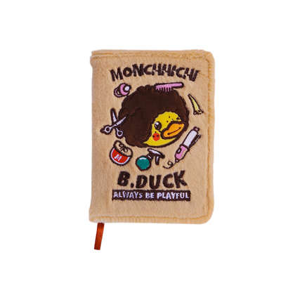 B.Duck小黄鸭毛绒本刺绣