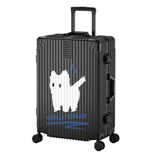 行李箱铝框结实耐用旅行箱女20学生密码箱子28寸大容量拉杆箱24男