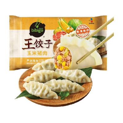 必品阁玉米猪肉水饺王饺子490g