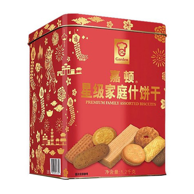 嘉顿星级家庭什饼1200g