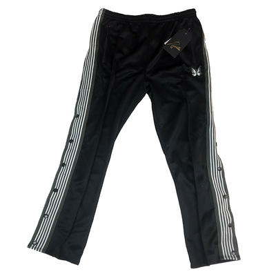 needles蝴蝶刺绣织带宽松长裤