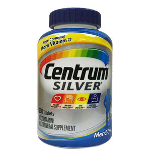 加拿大直邮 善存50岁以上男性复合多元维生素 钙微量元素250粒