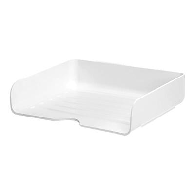 多层可叠加桌面文件架收纳盒