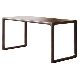 黑胡桃木阳台茶桌椅组合家用小型休闲茶台禅意实木新中式喝茶茶几