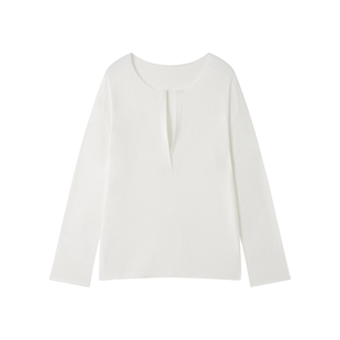 KeepSolo 天丝薄款V领面膜空气T恤(轻若无物)26SS021