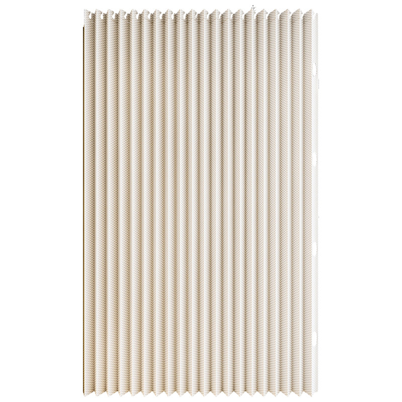 新升级静音滑轨折叠帘隐形防水