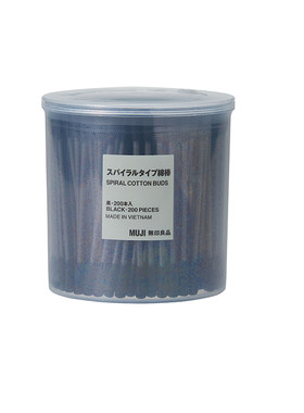 日本无印良品MUJI双头棉棒