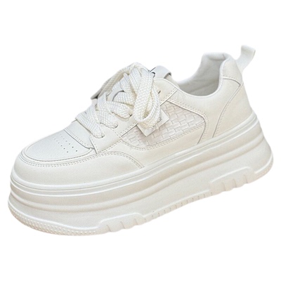 增高6cm厚底小白鞋时尚休闲板鞋