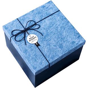 节日礼盒礼品盒包装盒 礼物盒高级感创意空盒子手提绳ins礼物盒