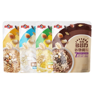 多力多谷力7珍谷物碗燕麦片独立小包装营养早餐杂粮粥脆即食冲饮