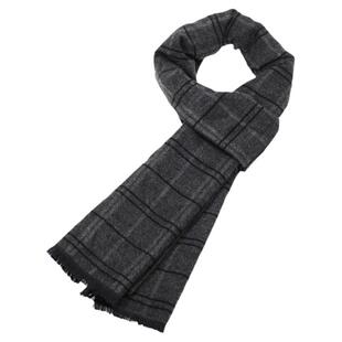 中老年人男士围巾冬季2025新款老人爸爸爷爷冬天围脖男款保暖脖套