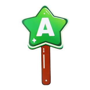 ABCD手举牌手持选择神器英语课堂游戏教具评委打分牌亲子互动玩具