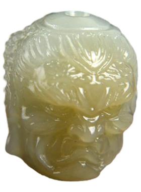 和田玉一念之间吊坠文玩背云配饰