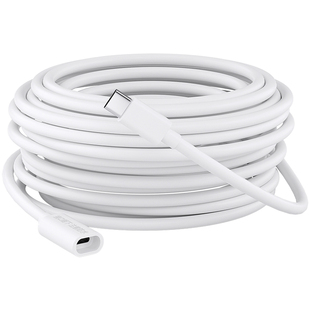 沃迪特Type-c电源延长线太阳能监控摄像头公母插头5/8/10米供电线