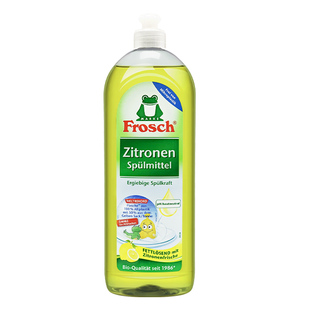 Frosch 新一代柠檬浓缩餐具洗洁液 不伤手去油力强洗碗液 750ml