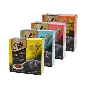 贝多芬宠物/希宝sheba夹心酥猫饼干猫咪零食洁齿磨牙幼猫成猫